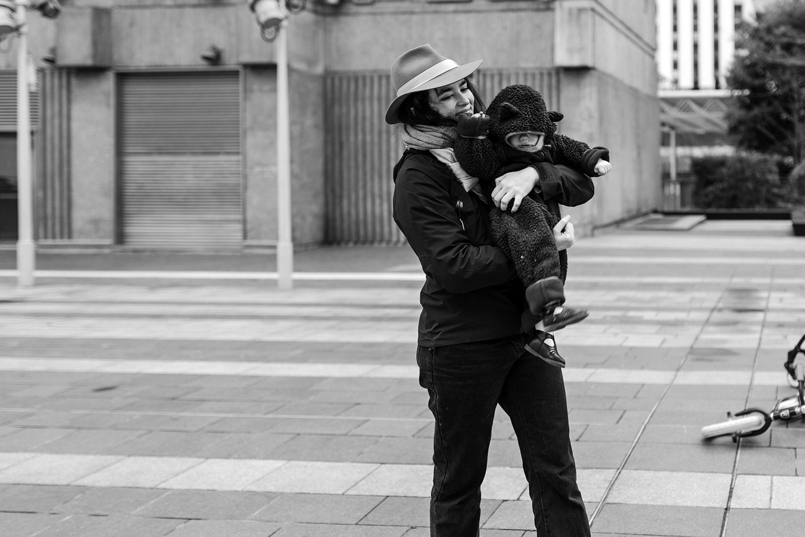 photo of a mother holding her child during a Family photography session in Dublin