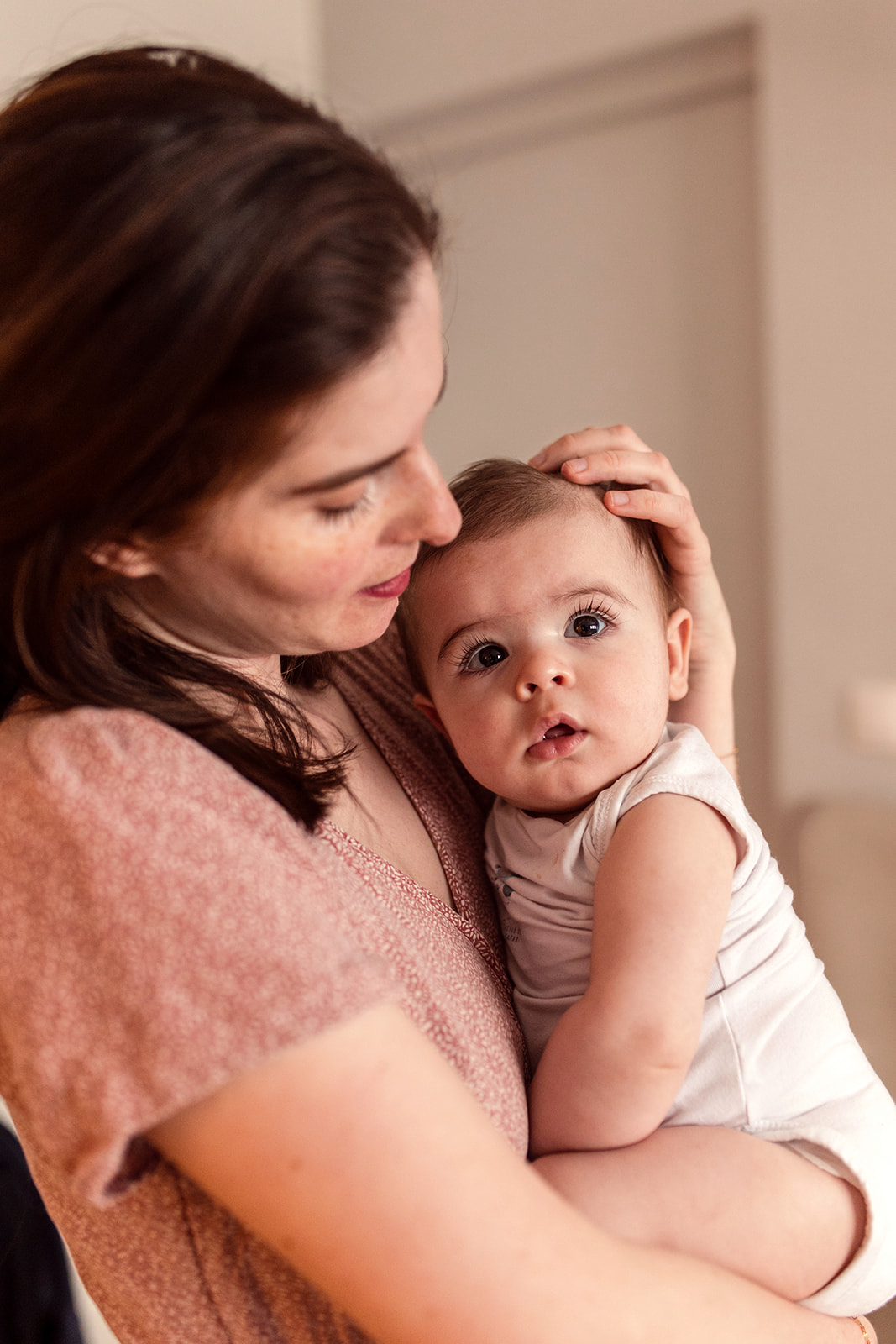 Dublin baby photography session of a mother and baby