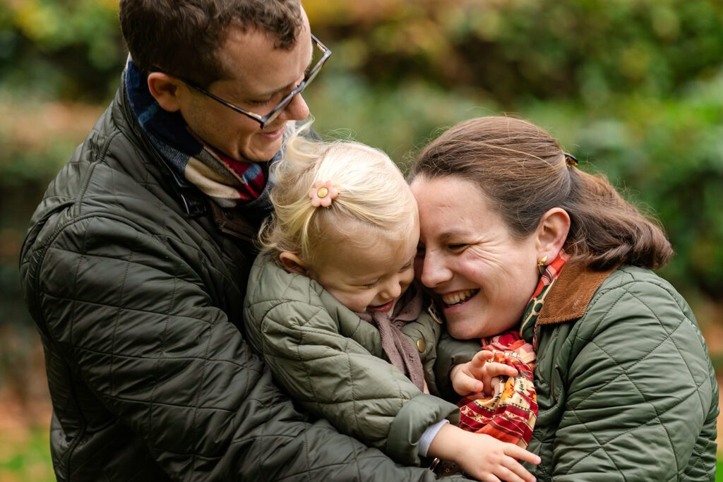 Saint Stephen's Green family photo session of a family