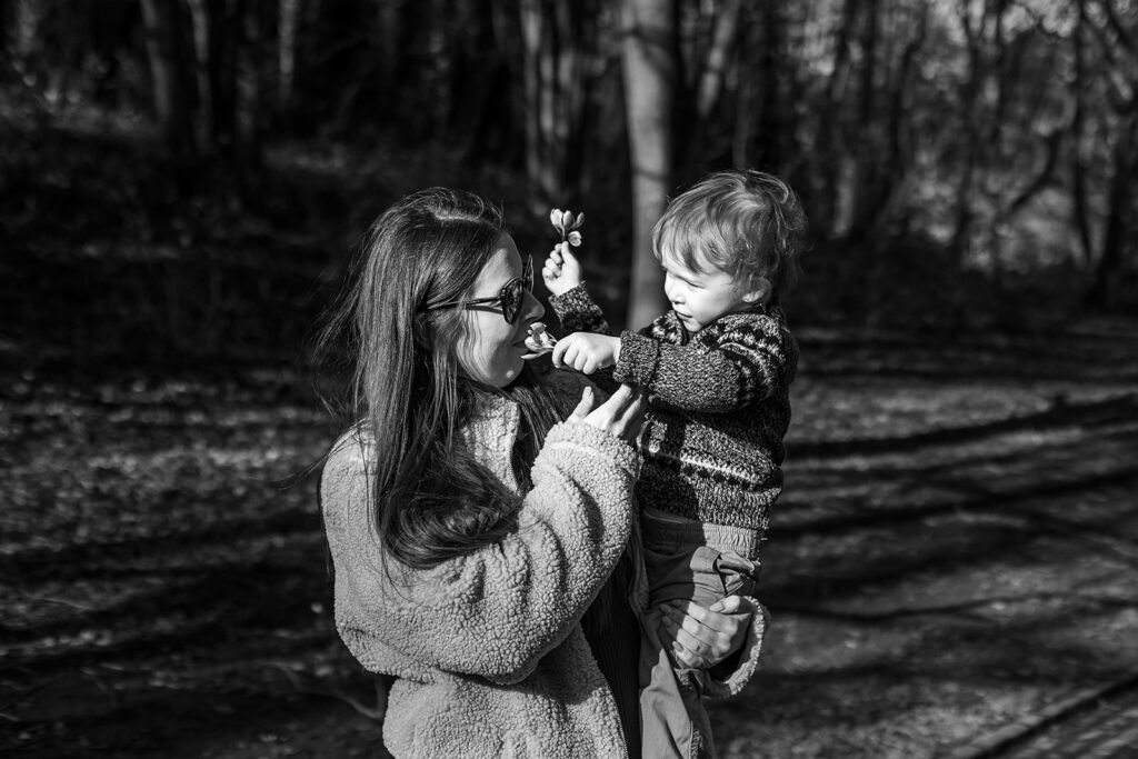 mother cuddling her toddler son, Family photography Memorial Garden Dublin
