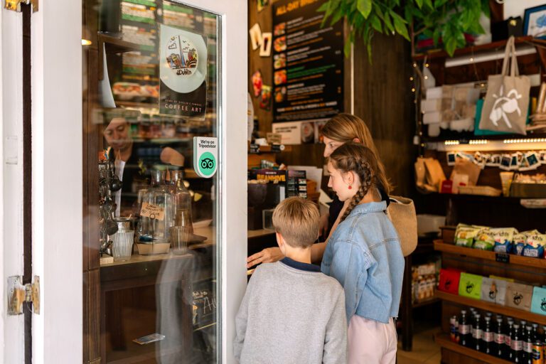 family having a documentary photoshoot in Dublin