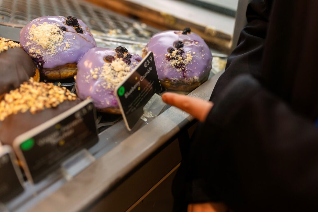 vegan donuts at The rolling donut, Dublin
